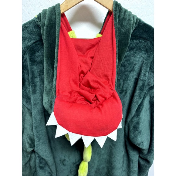 Dinosaur Adult Onesie Animal Pajamas One Piece Cosplay Halloween Costumes - Picture 7 of 9